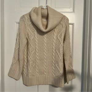 EUC chunky cowl neck sweater from Sundance, XS